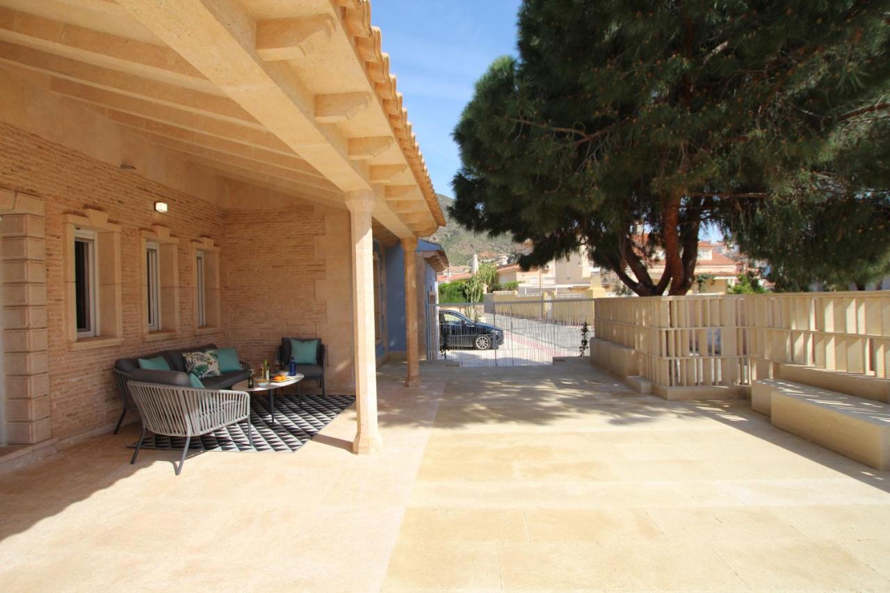 Chalet con piscina privada cerca del mar El Puerto de Mazarrón Esterno foto