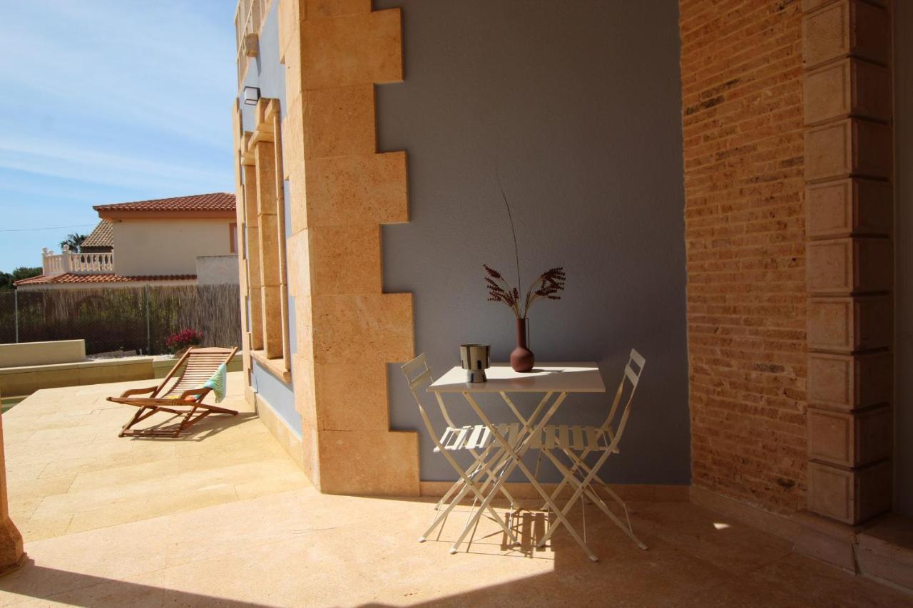 Chalet con piscina privada cerca del mar El Puerto de Mazarrón Esterno foto